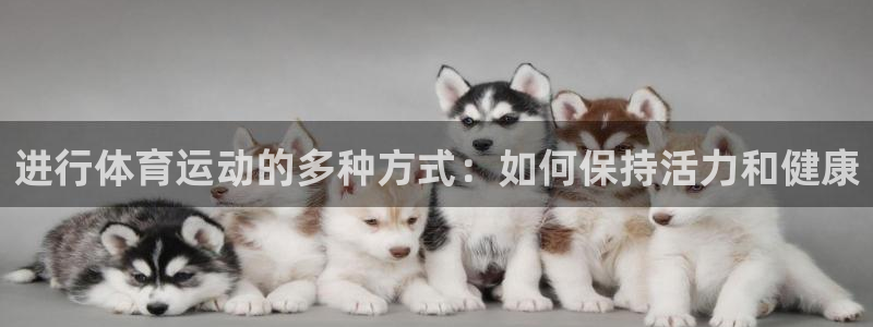 尊龙官方正版app娱乐首页网站大全：进行体育运动的多种方式：